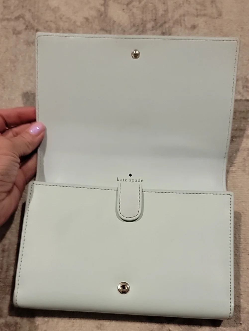 kate spade New York Out Of Office Leather Clutch Wallet